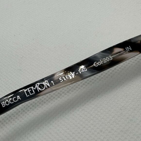 Face a Face Bocca Lemon 1 Col 203 Women's Eyeglasses 51-17-145 Mauve FRAMES ONLY - Picture 9 of 10